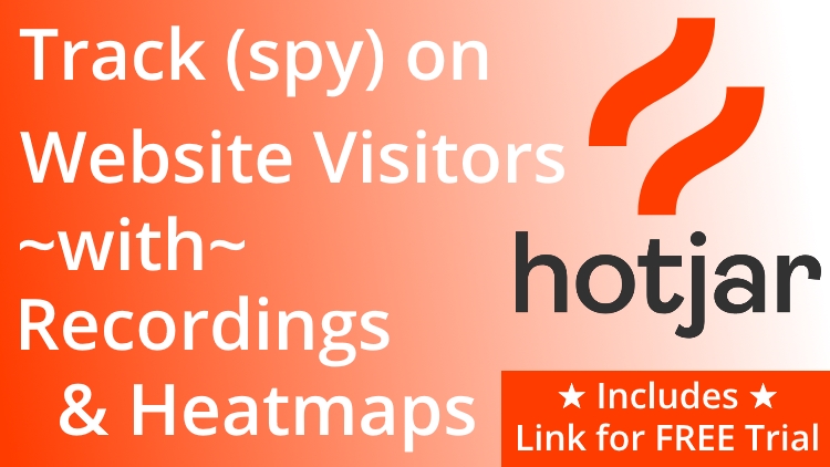 Track (spy) on website visitors with recordings and heatmaps.
Click to get the free trial